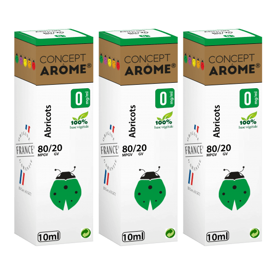 Abricot 10ml - CONCEPT AROME