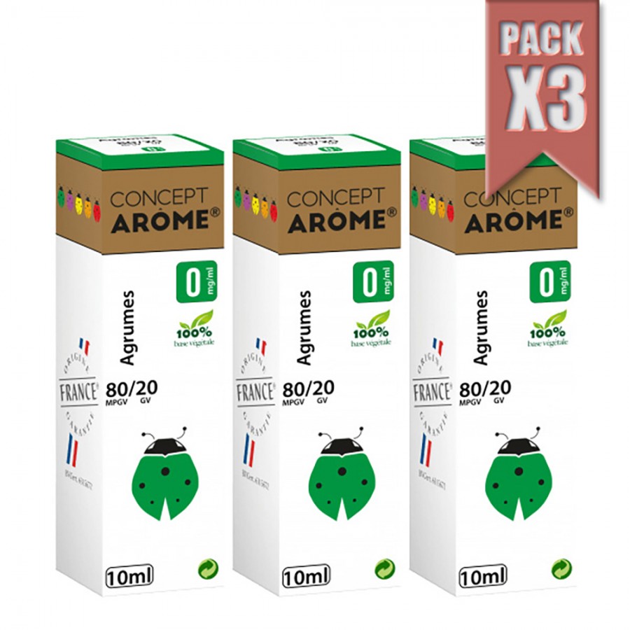 Agrumes 10ml - CONCEPT AROME Agrumes 10ml - CONCEPT AROME