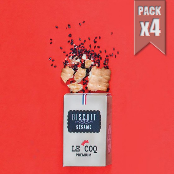 Biscuit Sésame Salé 10ml - LE COQ QUI VAPE