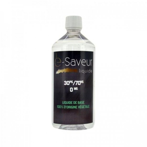 BASE 1 LITRE 50/50 - 30/70 - 100% VG