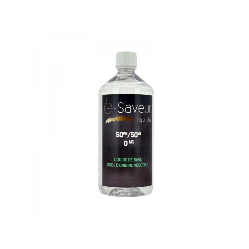 BASE 1 LITRE 50/50 - 30/70 - 100% VG BASE 1 LITRE 50/50 - 30/70 - 100% VG