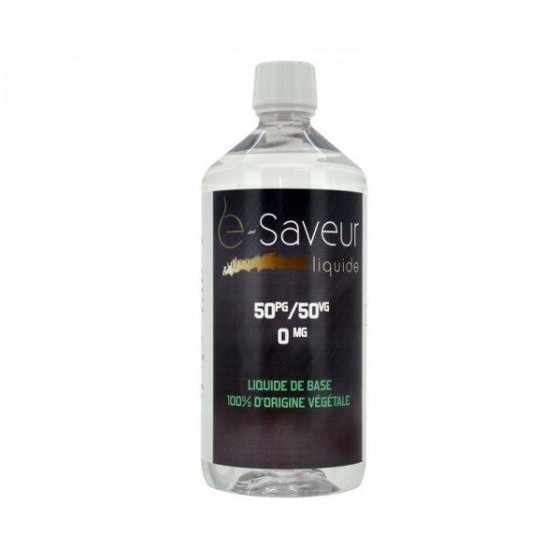 BASE 1 LITRE 50/50 - 30/70 - 100% VG