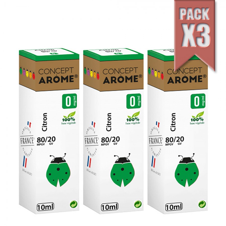 Citron 10ml - CONCEPT AROME