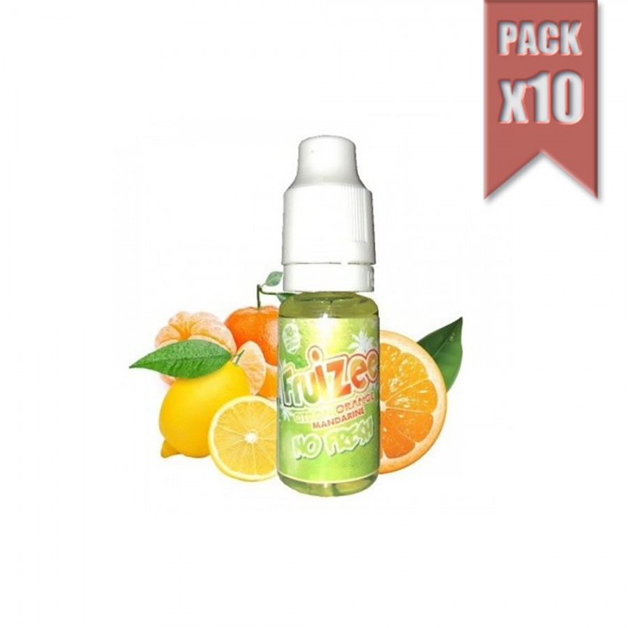 NO FRESH Citron Orange Mandarine 10ml - FRUIZEE