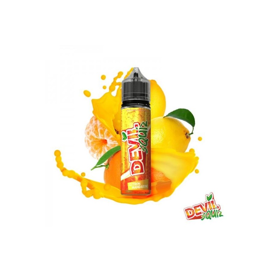 Citron mandarine - 50ml - DEVIL SQUIZ Citron mandarine - 50ml - DEVIL SQUIZ