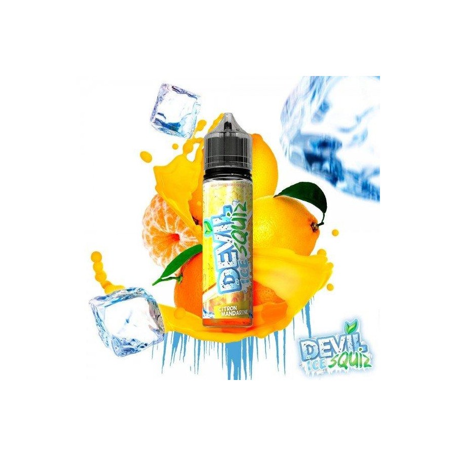 Citron mandarine ice - 50ml - DEVIL SQUIZ