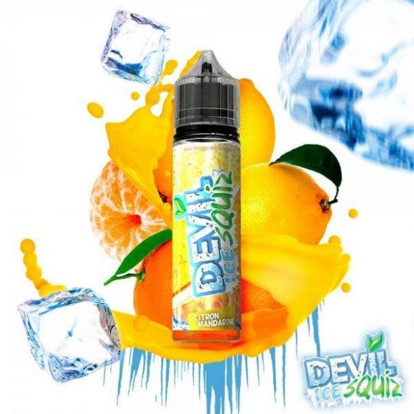 Citron mandarine ice - 50ml - DEVIL SQUIZ