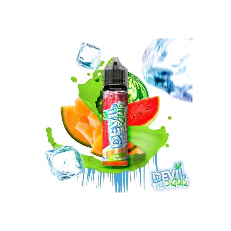 MELON PASTEQUE ICE - 50ml - DEVIL SQUIZ MELON PASTEQUE ICE - 50ml - DEVIL SQUIZ