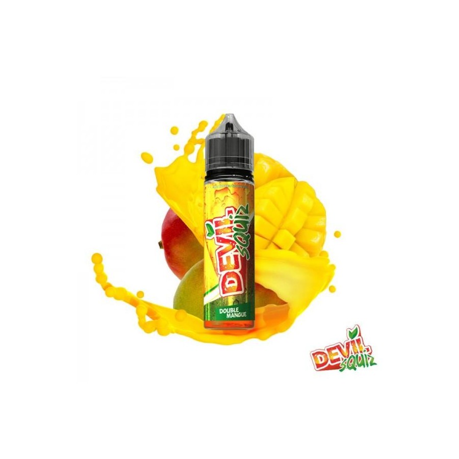 DOUBLE MANGUE - 50ml - DEVIL SQUIZ DOUBLE MANGUE - 50ml - DEVIL SQUIZ