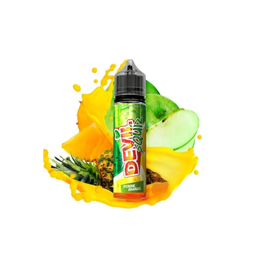 POMME ANANAS - 50ml - DEVIL SQUIZ POMME ANANAS - 50ml - DEVIL SQUIZ