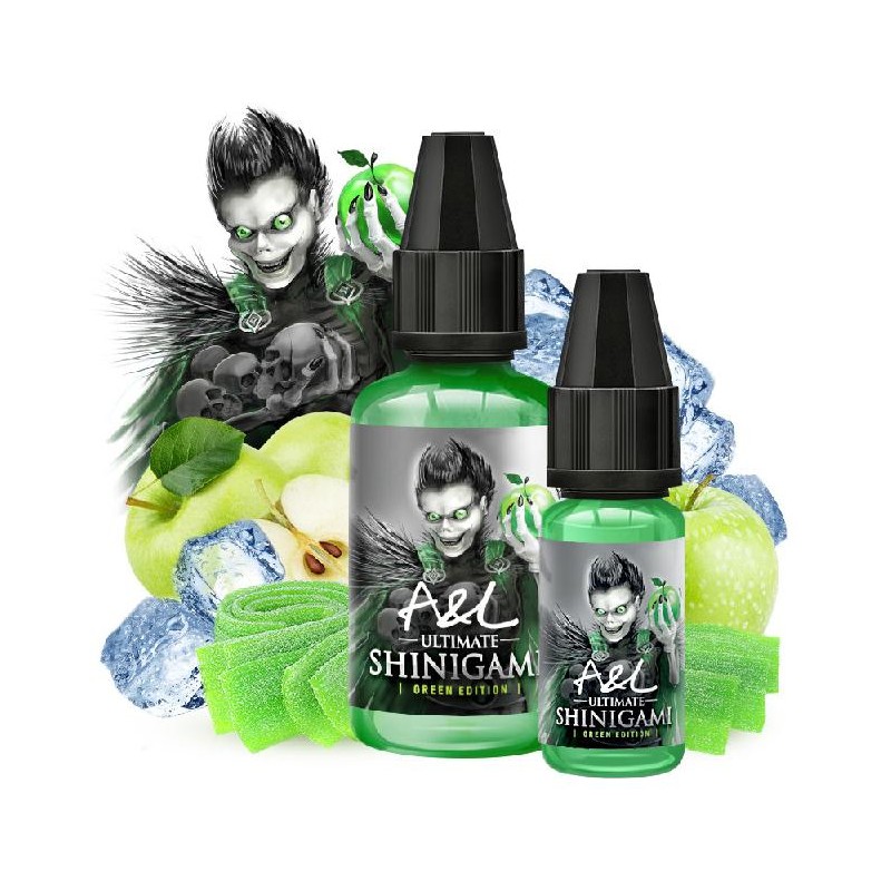 SHINIGAMI GREEN EDITION 30 ML AROMES ET LIQUIDES SHINIGAMI GREEN EDITION 30 ML AROMES ET LIQUIDES