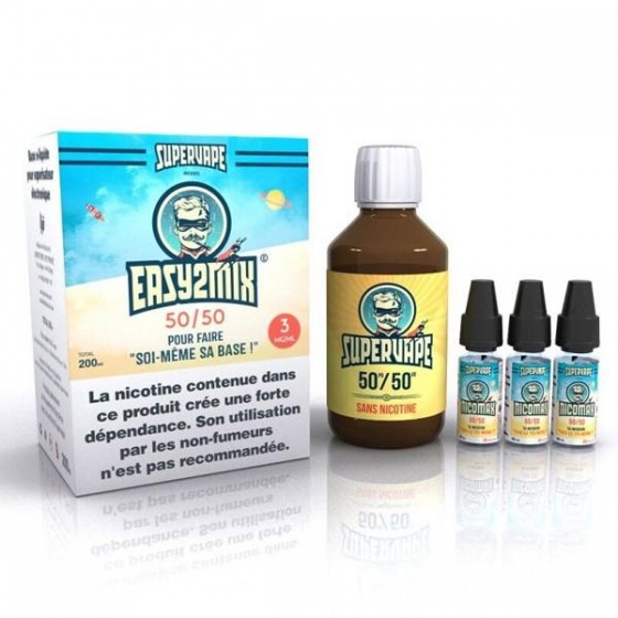 PACK BASE DIY 3MG 200ML SUPERVAPE