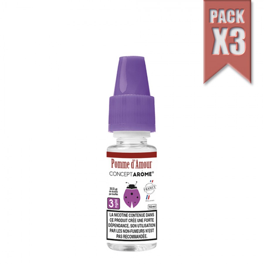 Pomme d'Amour 10ml - CONCEPT AROME Pomme d'Amour 10ml - CONCEPT AROME