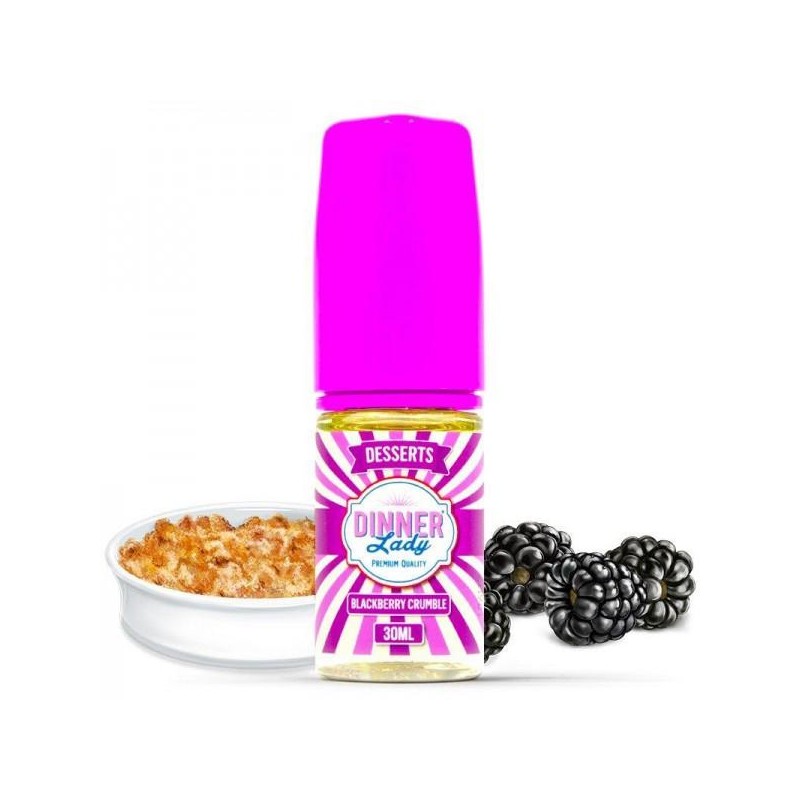 BLACKBERRY CRUMBLE 30ML DINNER LADY BLACKBERRY CRUMBLE 30ML DINNER LADY