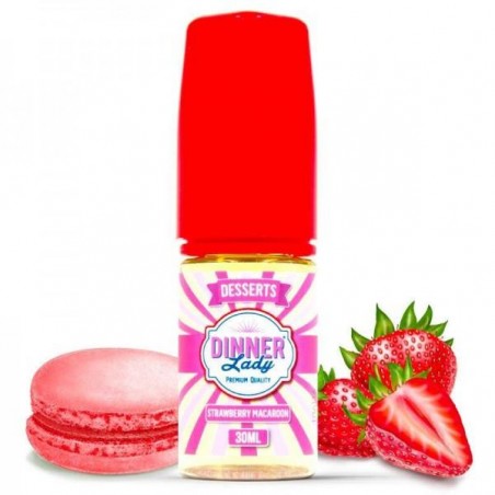 STRAWBERRY MACAROON 30ML DINNER LADY