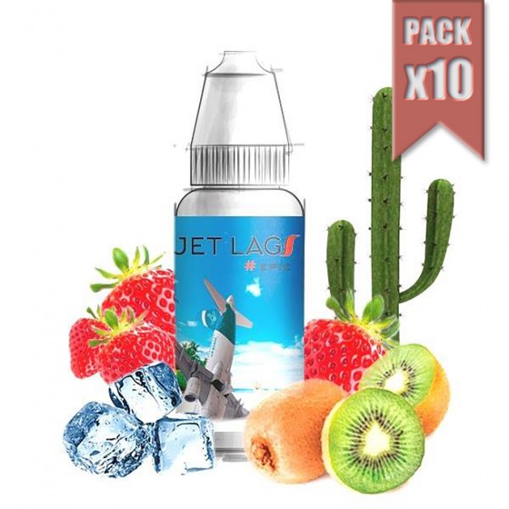 Jet Lag - 10ml BORDO2 Pack de 10