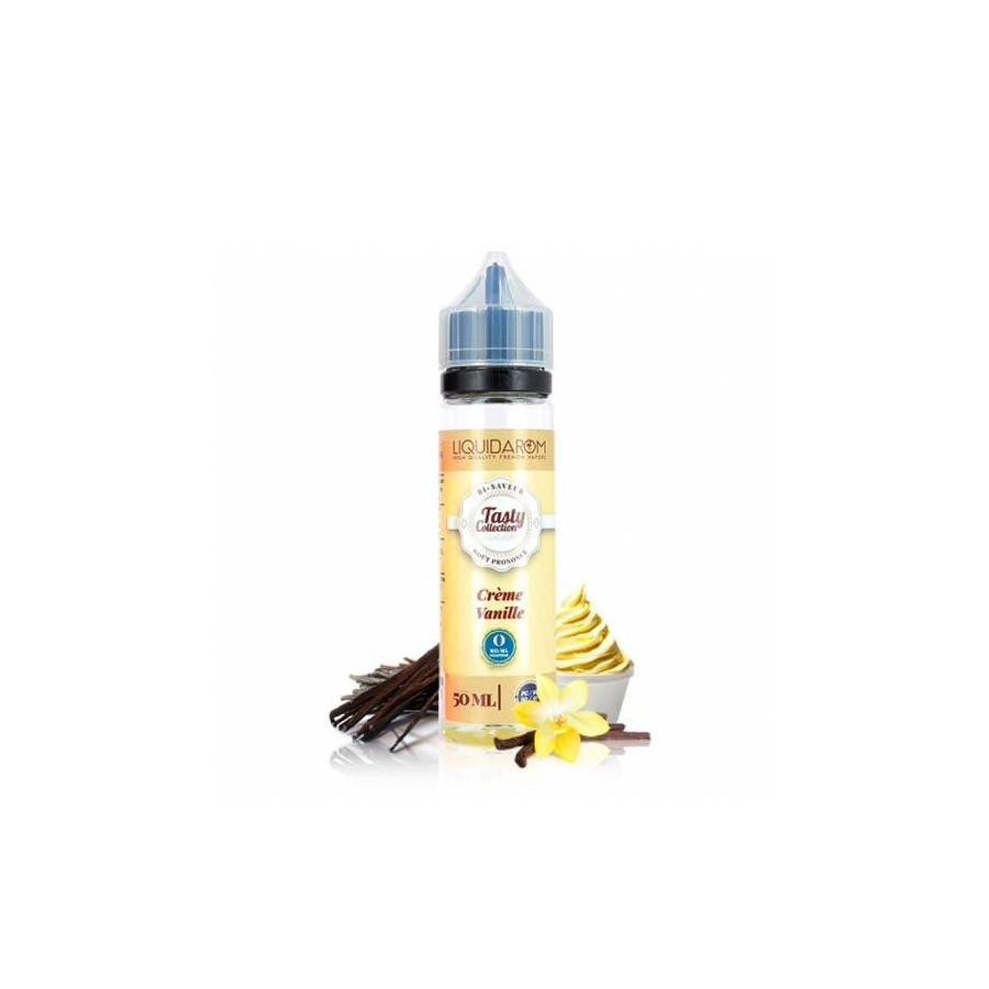 Crème Vanille - 50ml/100ml - Tasty Collection Crème Vanille - 50ml/100ml - Tasty Collection