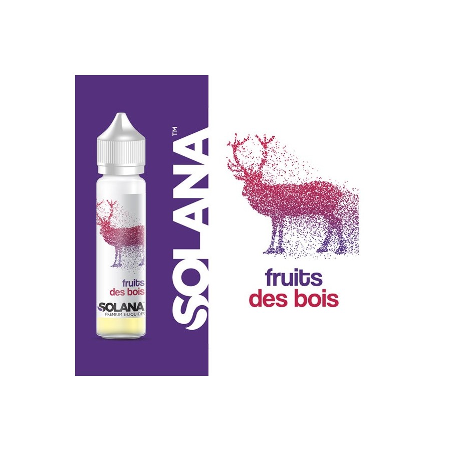 Fruit des Bois - 50ml - Solana Premium Fruit des Bois - 50ml - Solana Premium
