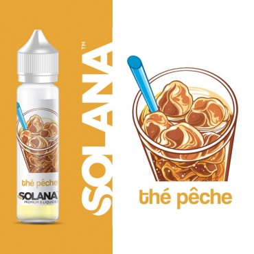 Thé Pêche - 50ml - Solana Premium