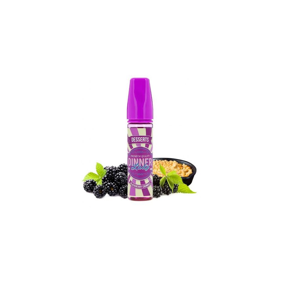 Blackberry Crumble - 50ml - DINNER LADY Blackberry Crumble - 50ml - DINNER LADY