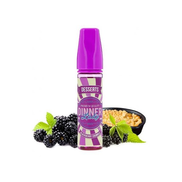 Blackberry Crumble - 50ml - DINNER LADY