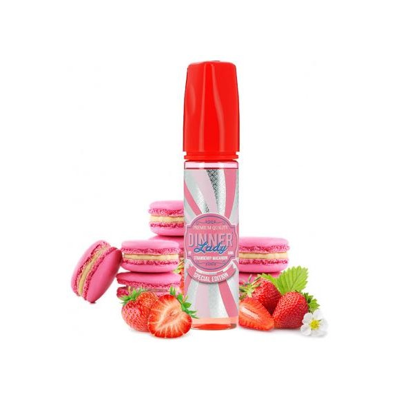 Stawberry Macaroon - 50ml - DINNER LADY