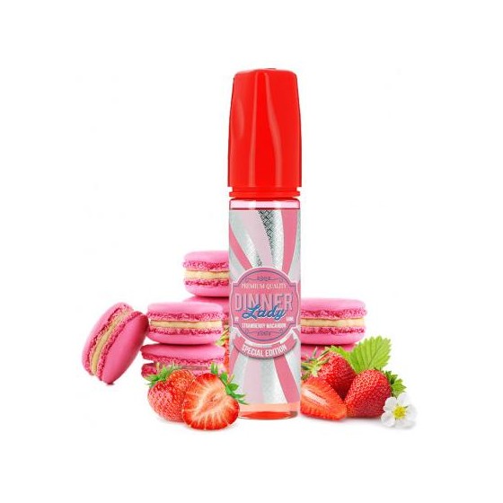 Stawberry Macaroon - 50ml - DINNER LADY