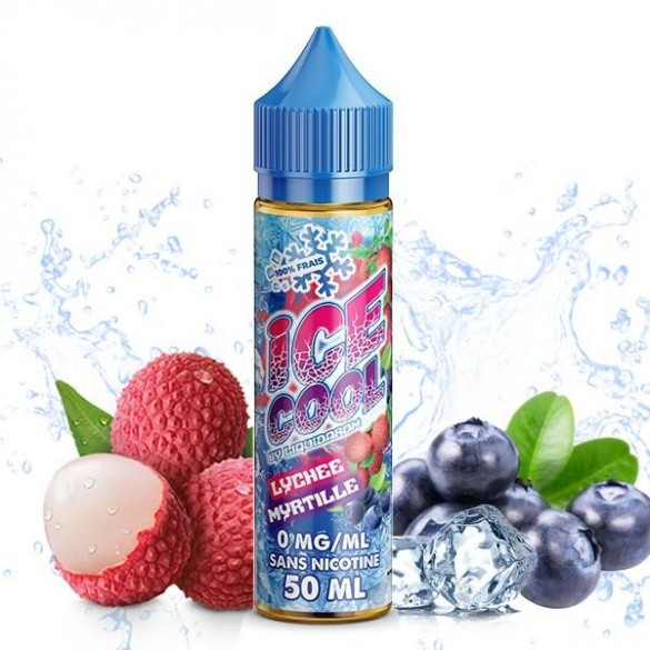 Lychee Myrtille - 50ml - ICE COOL