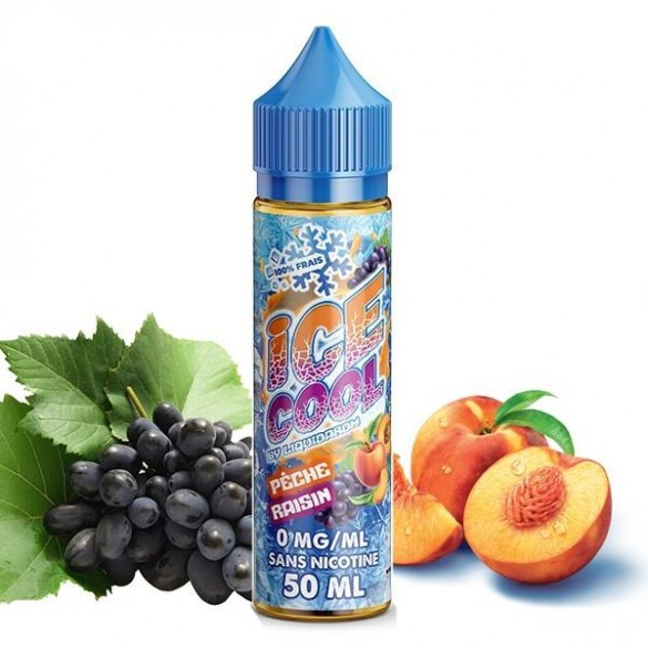 Pêche Raisin - 50ml - ICE COOL