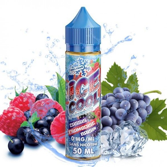 Cassis Framboise Raisin - 50ml - ICE COOL
