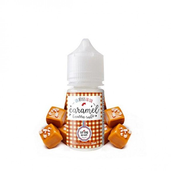 CARAMEL BEURRE SALE 30ML LES BETISES DU COQ