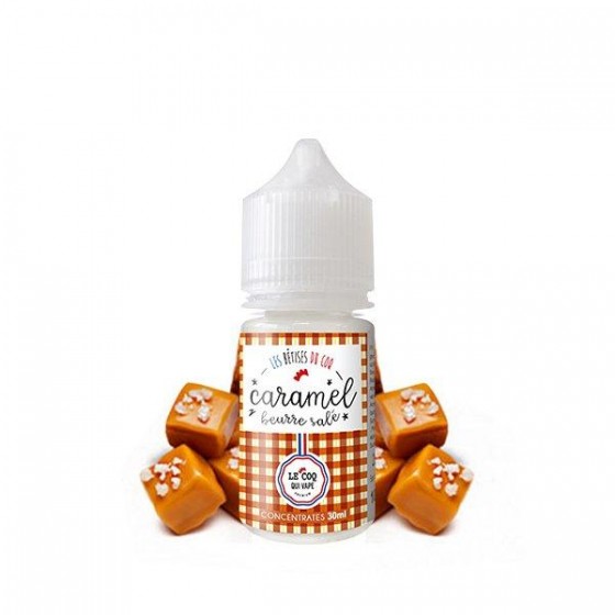 CARAMEL BEURRE SALE 30ML LES BETISES DU COQ