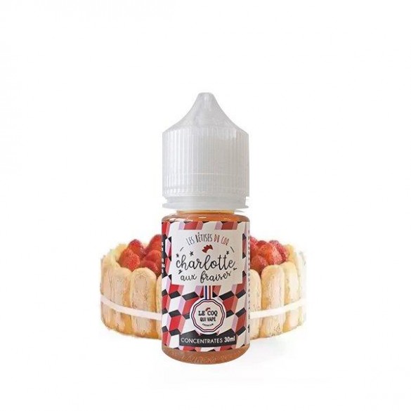 CHARLOTTE AUX FRAISES 30ML LES BETISES DU COQ