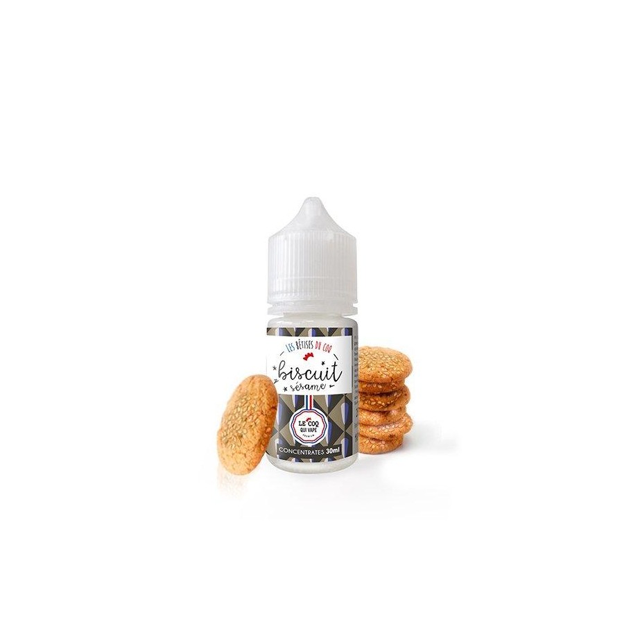 BISCUIT SESAME 30ML LES BETISES DU COQ BISCUIT SESAME 30ML LES BETISES DU COQ