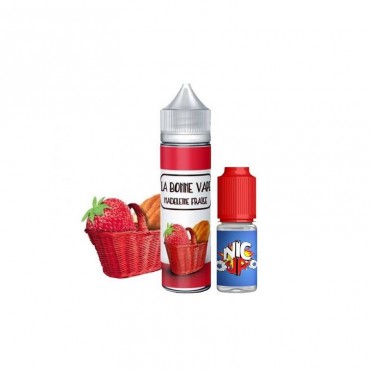 Madeleine Fraise - 50ml - LA BONNE VAPE