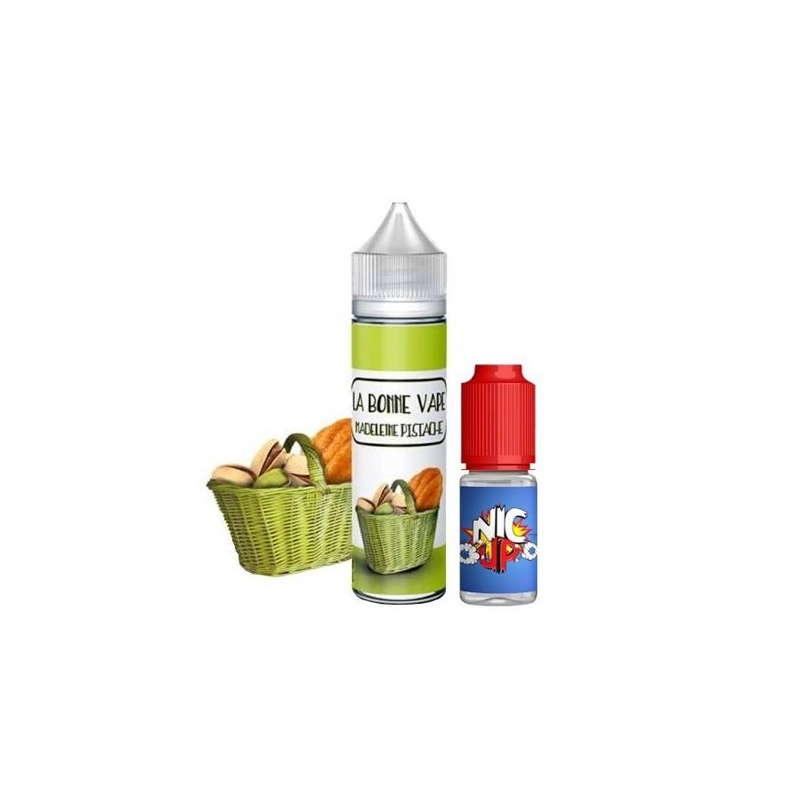 Madeleine Pistache - 50ml - LA BONNE VAPE Madeleine Pistache - 50ml - LA BONNE VAPE