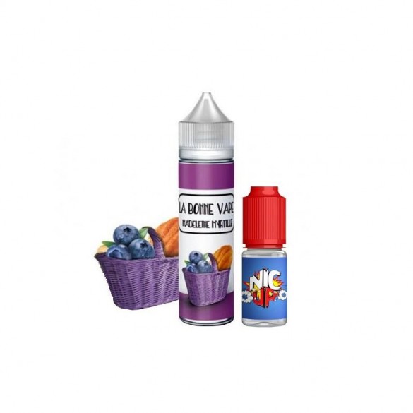 Madeleine Myrtille - 50ml - LA BONNE VAPE