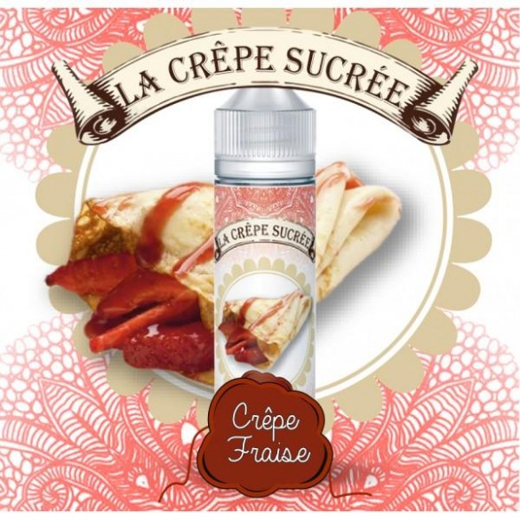 Crêpe Fraise - 50ml - LA CREPE SUCREE