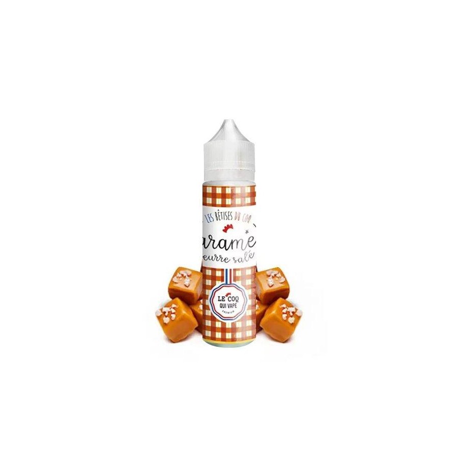 Caramel Beurre Salé - 50ml - Le Coq qui Vape Caramel Beurre Salé - 50ml - Le Coq qui Vape