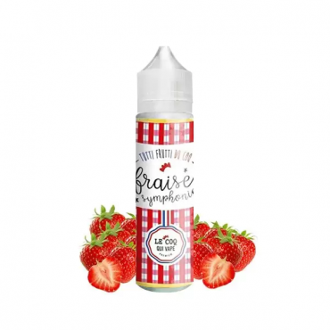 Fraise Symphonie - 50ml - Le Coq qui Vape