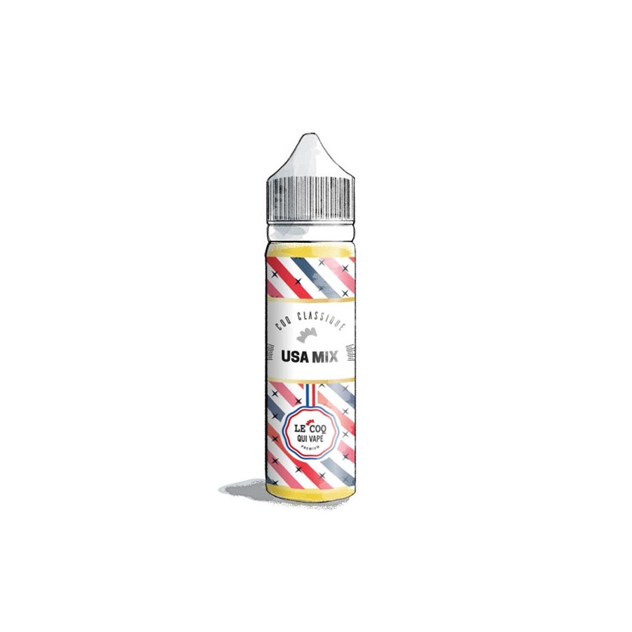 Tabac USA Mix - 50ml - Le Coq qui Vape Tabac USA Mix - 50ml - Le Coq qui Vape