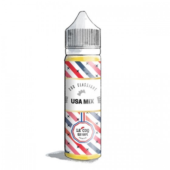 Tabac USA Mix - 50ml - Le Coq qui Vape
