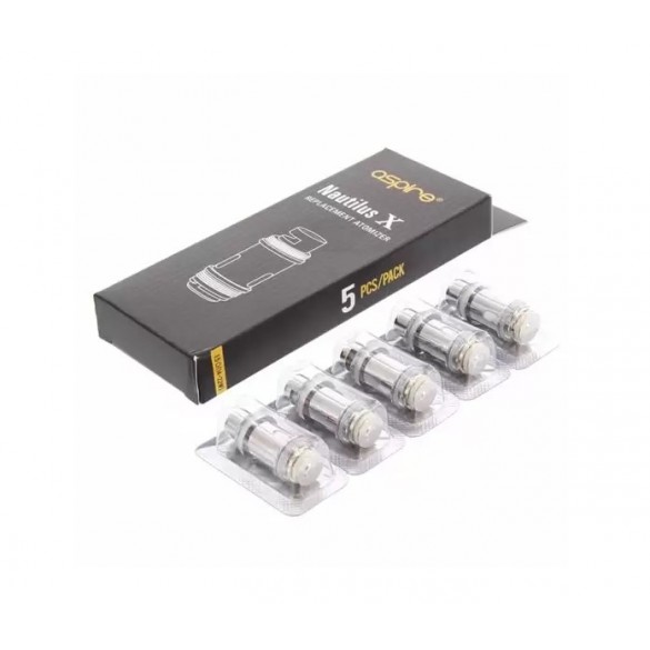 RESISTANCE NAUTILUS X / XS ASPIRE (PACK DE 5)