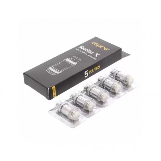 RESISTANCE NAUTILUS X / XS ASPIRE (PACK DE 5)
