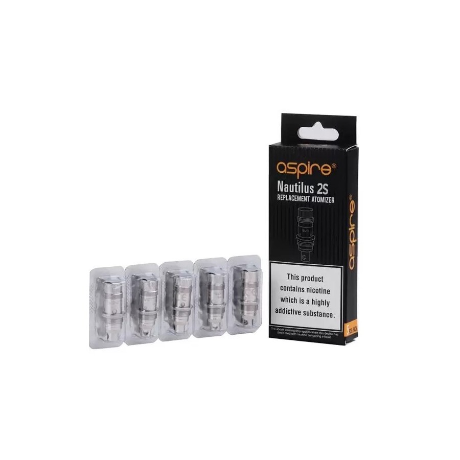 RESISTANCE NAUTILUS 2S ASPIRE (PACK DE 5)
