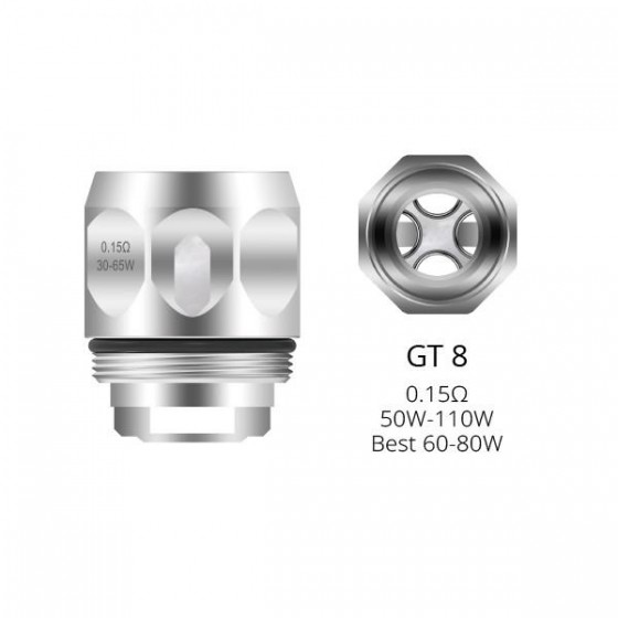 RESISTANCE GT8 NRG de VAPORESSO (PACK DE 3)