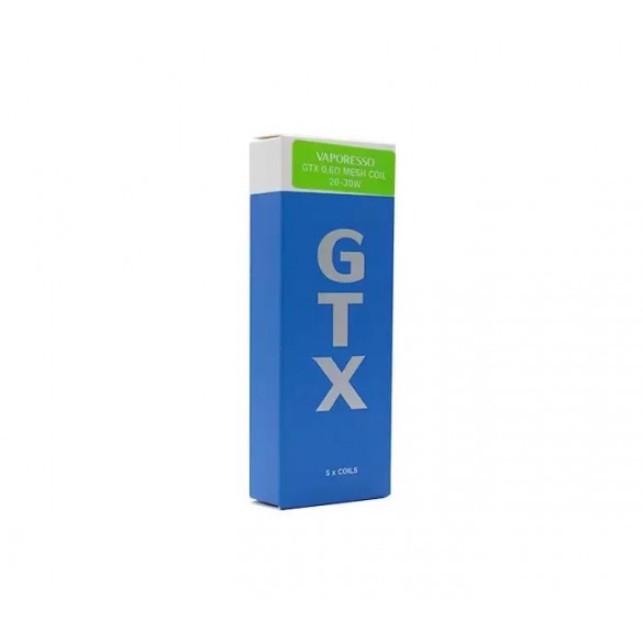 RESISTANCE GTX MESHED VAPORESSO (PACK DE 5)