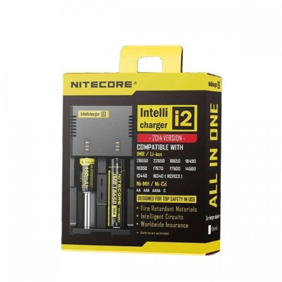 CHARGEUR 2 ACCUS I2 NITECORE