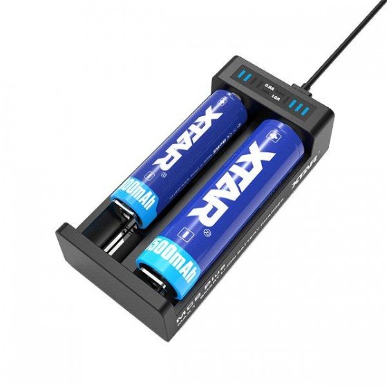 CHARGEUR 2 ACCUS MC2 XTAR