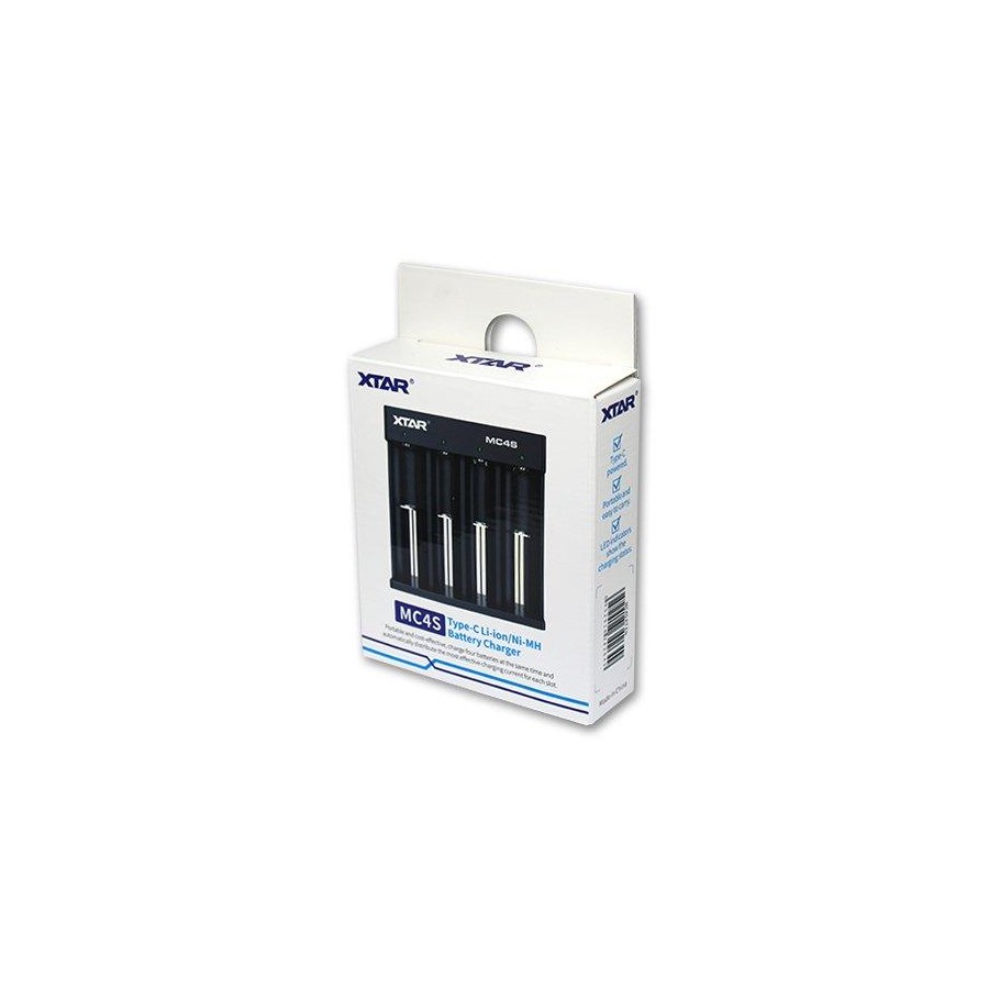 CHARGEUR 4 ACCUS MC4S XTAR
